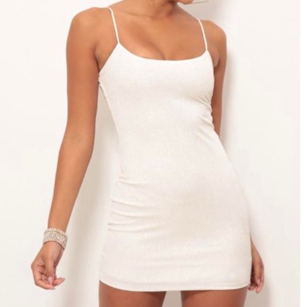 Lucy in the Sky White Mini Dress